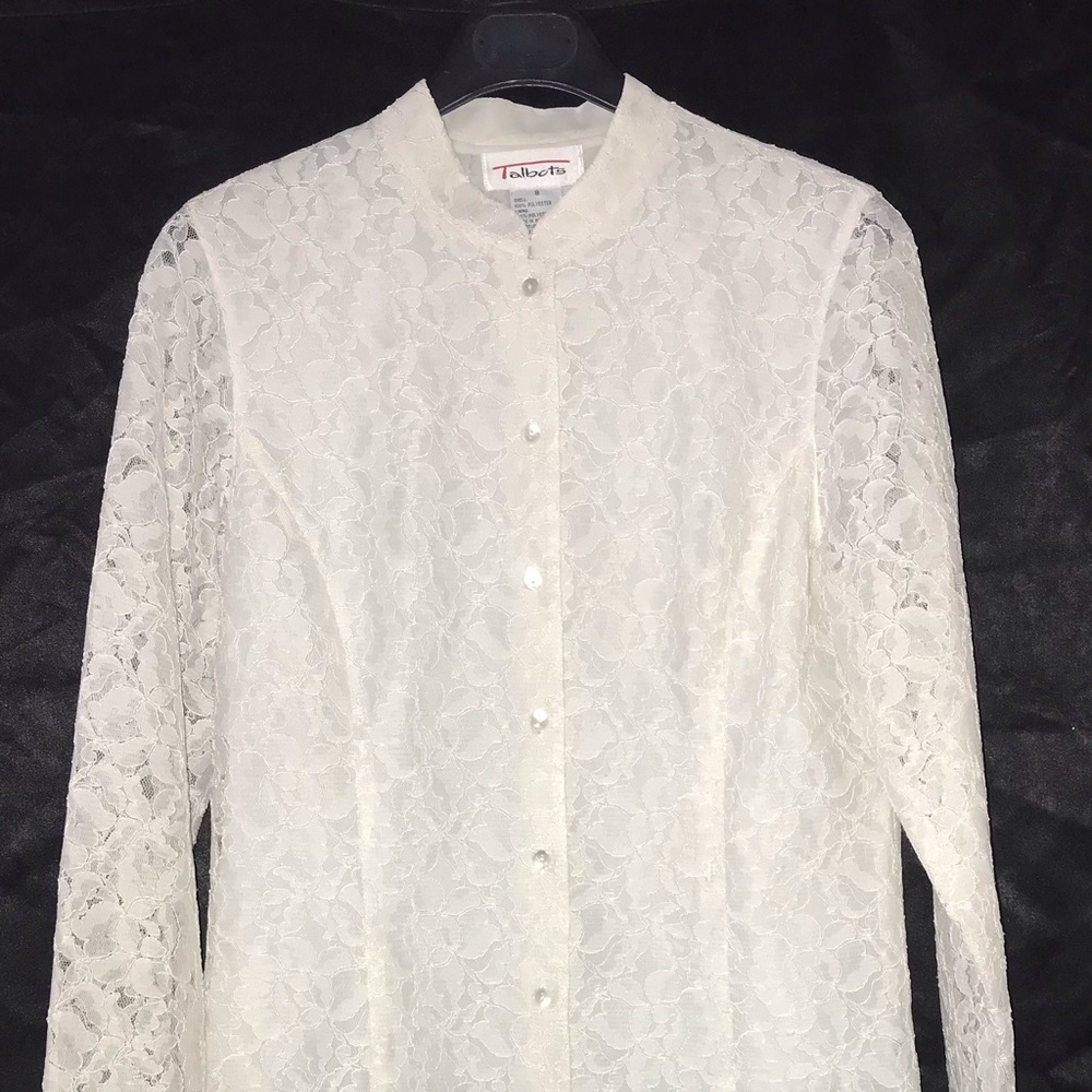 Talbots Lace Blazer